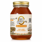 Raw Arizona Orange Blossom Honey –  Glass Round
