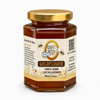 Raw Arizona Wildflower Honey - Glass Hex