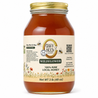 Raw Arizona Wildflower Honey –  Glass Round
